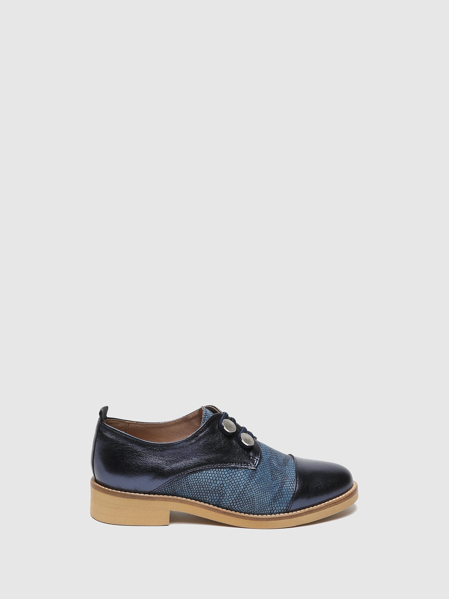 Foreva Blue Derby Shoes